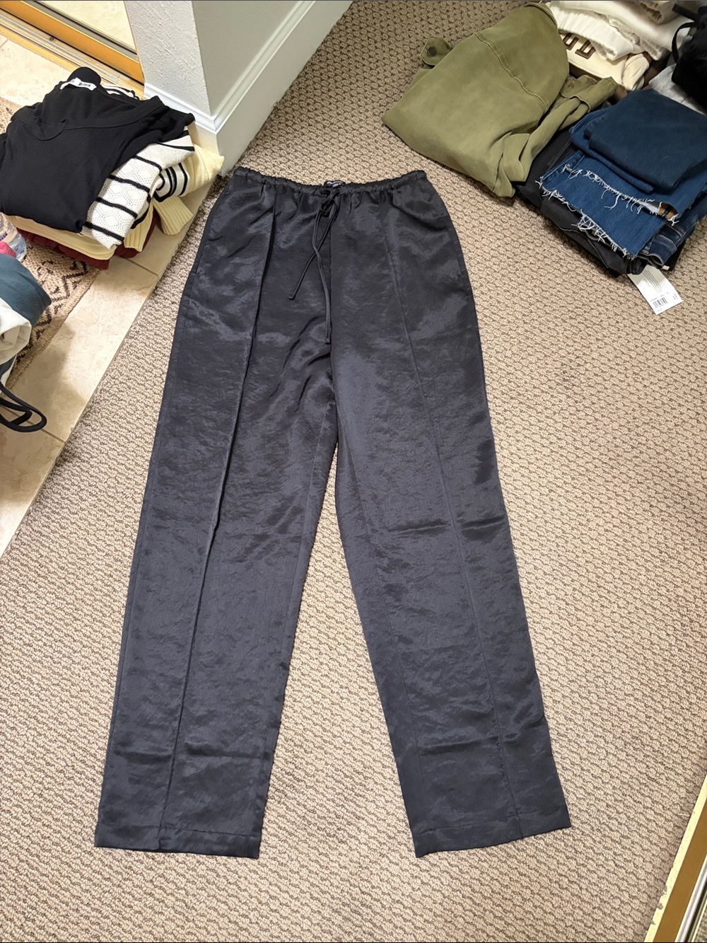 Madewell satin pants